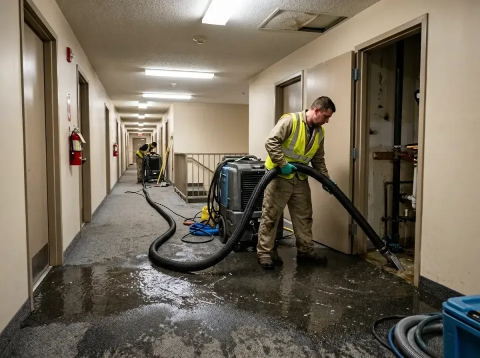 multi-unit-apartment-hallway-f-005 — frequently asked questions, Emergency Burst Pipe Water Extraction & Removal in Corrales…